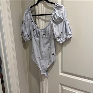 Free People Shirt / Top / Bodysuit, Blue